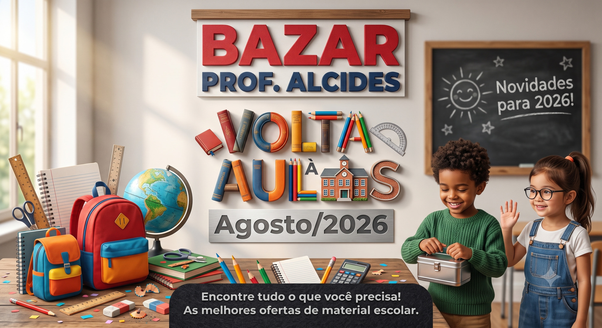 Volta às Aulas Agosto 2026