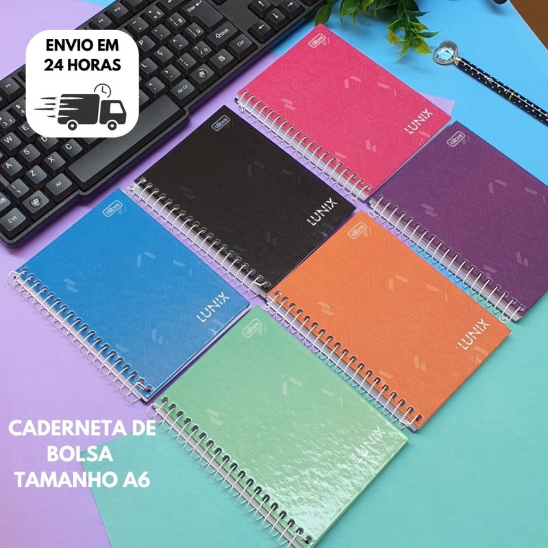 Caderno Pautado Pequeno