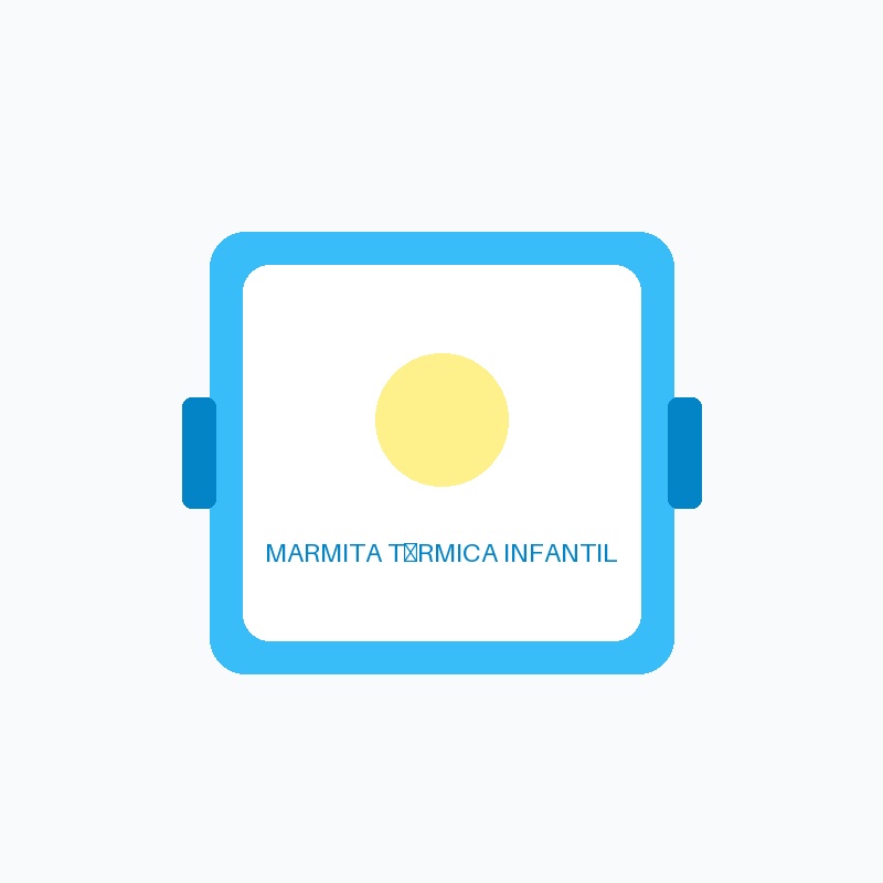 Marmita Térmica Infantil