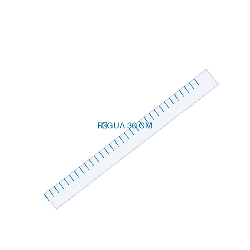 Régua 30cm